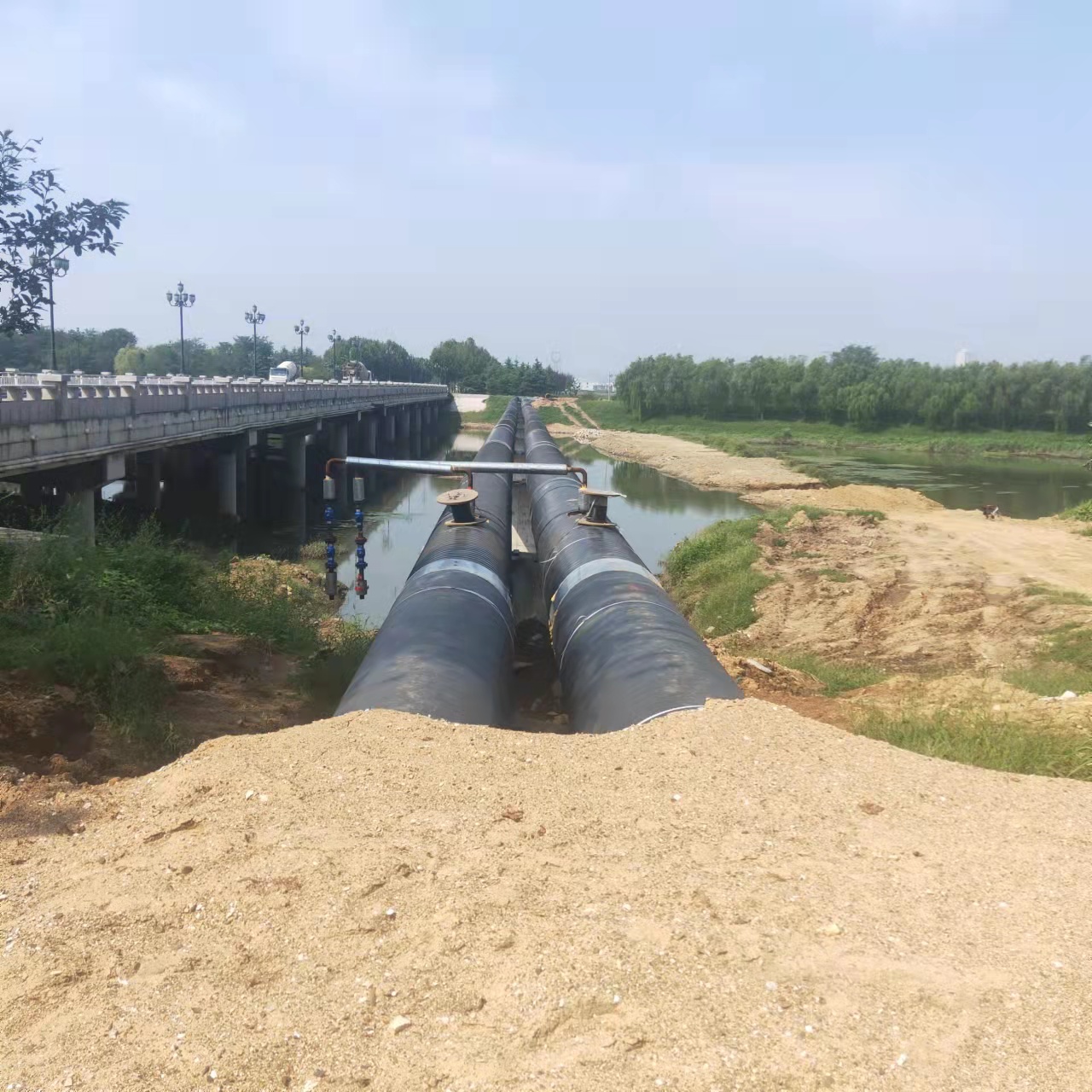 合川自来水环保输油管道清洗